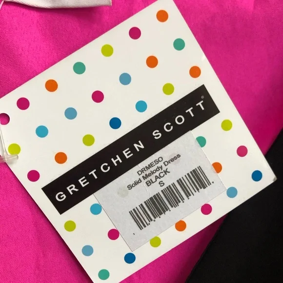 New w Tag: Gretchen Scott Melody Dress. Black. Size 6 - Picture 11 of 13